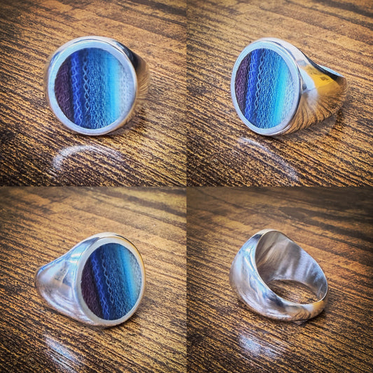 ⚡️MEXICAN BLANKET INLAY RING⚡️