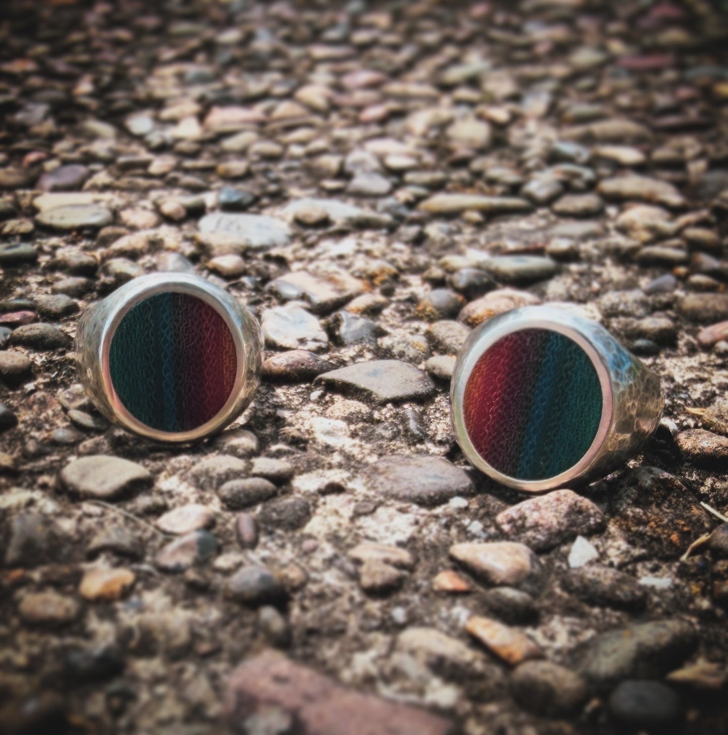 ⚡️MEXICAN BLANKET INLAY RING⚡️